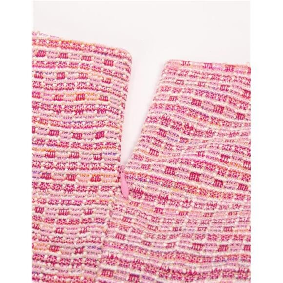 Women Pink‎ Pencil Maxi Formal Office Attire Bodycon Elegant Cap Sleeve Dress - Picture 4 of 6